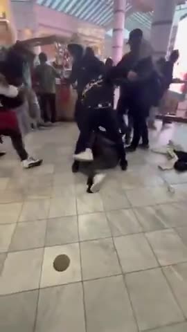 A GANG Of BLACKS BEAT UP A WHITE GIRL TAKE TURNS KICKING AND STOMPING ON HER HEAD👀🤬😡🤬