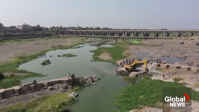 Moment of deadly bridge collapse in India caught on camera, 9 people arrested