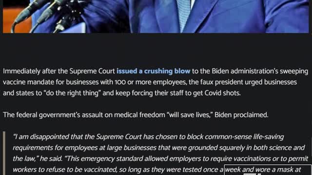 JB Tells Companies To Ignore The US Supreme Court