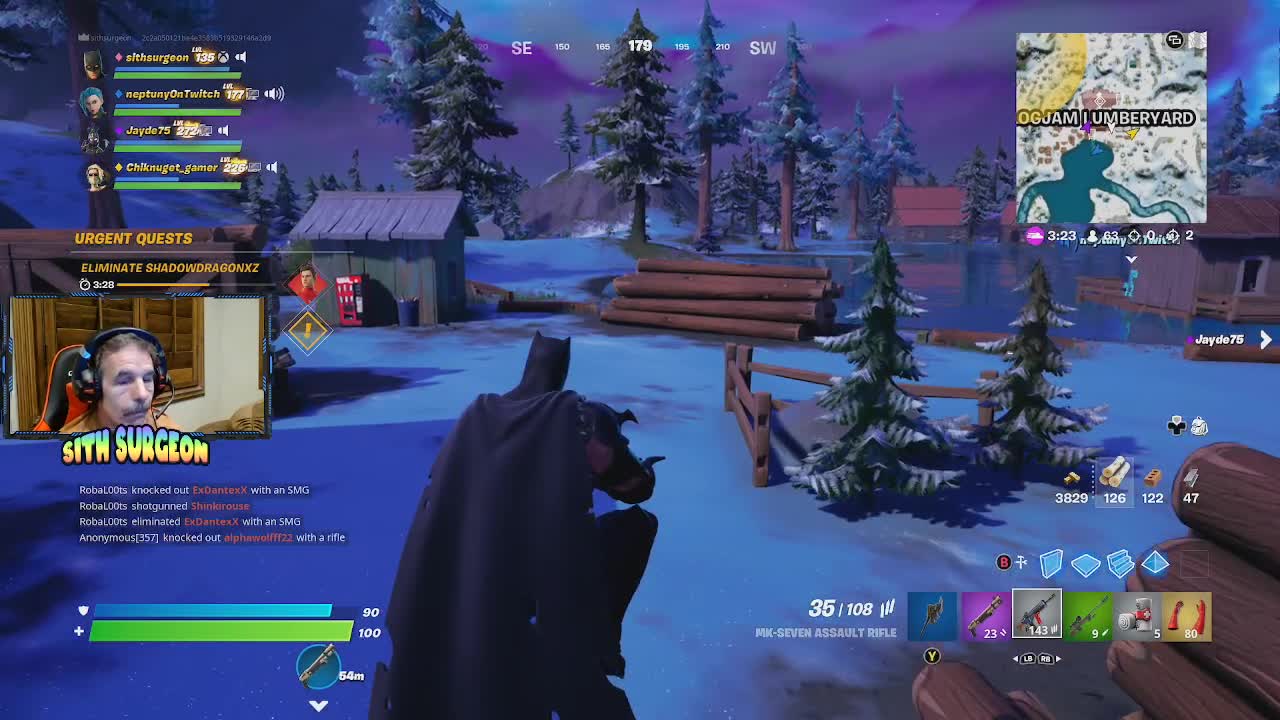 Sithsurgeon - Fortnite Live Stream. Fortnite with Viewers.