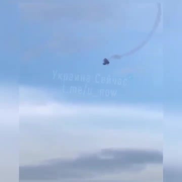 NATO air defense destroying Russian suicide drones in Ukraine.