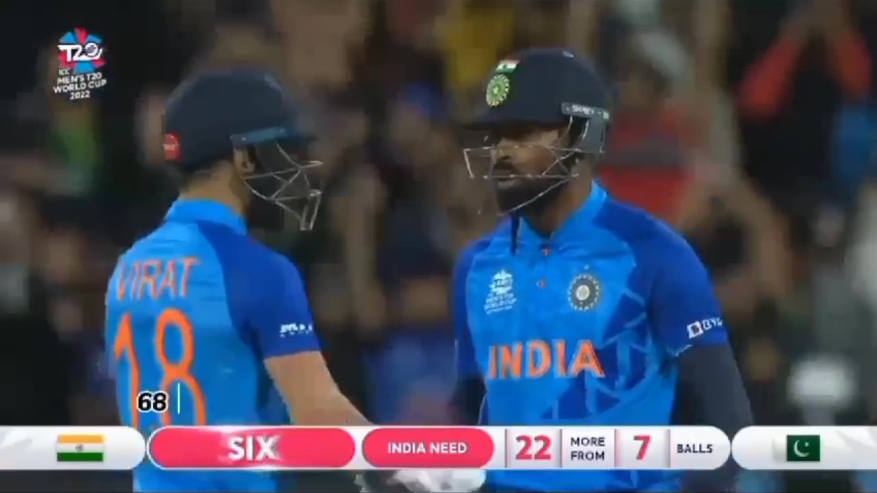 |Pakistan vs India t20 match| |Virat kohli batting| |icc men's t20 world cup 2022| Highlghts