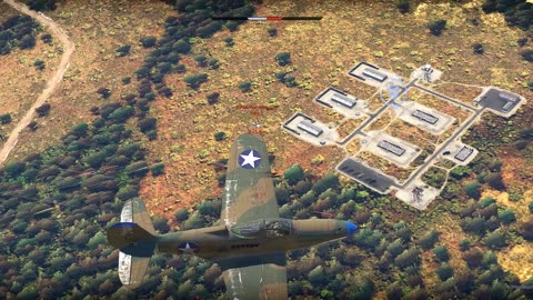 War Thunder - Terrain Lets Me Flap Freely For Multi Kill