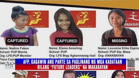 AFP, gagawin ang parte sa paglinang ng mga kabataan bilang "future leaders" na makabayan