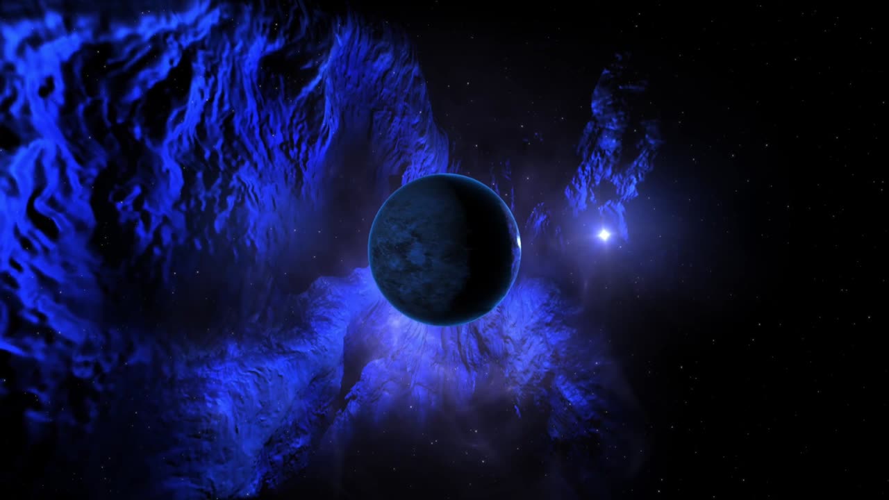 Free Stock Footage 4k Videos NCV NoCopyrightVideos Nebula Space, Blu Star, Nebula, Space,