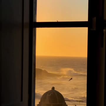 Golden hour at Salut Maroc! Hotel in Essaouira, Morocco