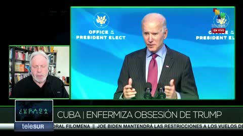 teleSur TV Caracas. Entrevista a Arnold August. ¿Cuba “terrorista”? 01/19