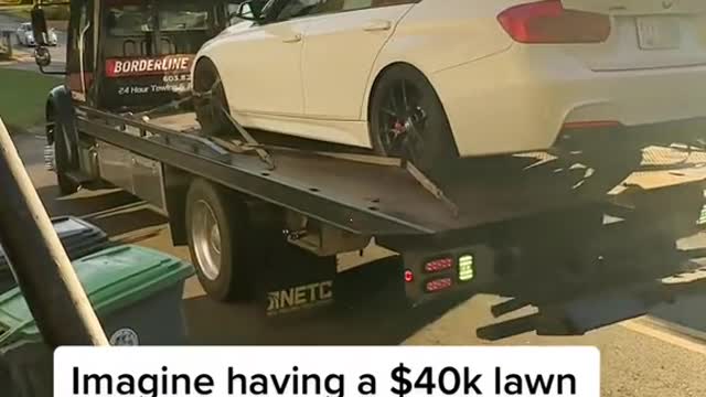 Imagine having a $40k lawn ornament