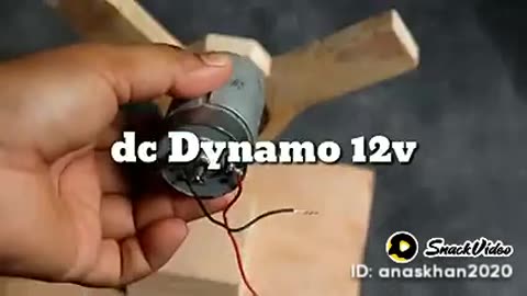 Nice creativity (DC Dynamo 12v