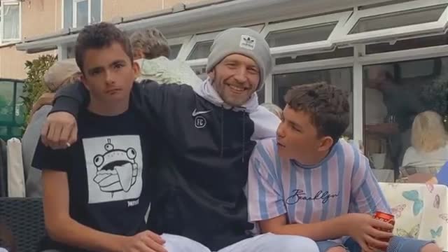 Hanging with the brothers
