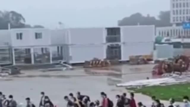 New Video Shows Chinese Citizens Being Rounded Into Camps