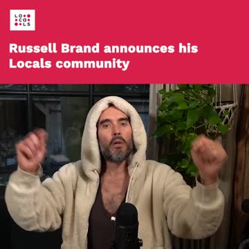 Russell Brand is now on Locals!
