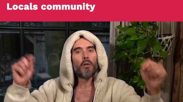 Russell Brand is now on Locals!