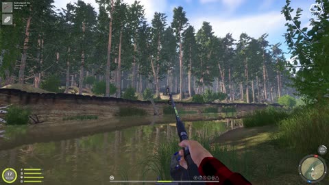 Freshwater Crayfish, Winding Rivulet, first catch, Russian Fishing 4 PC game