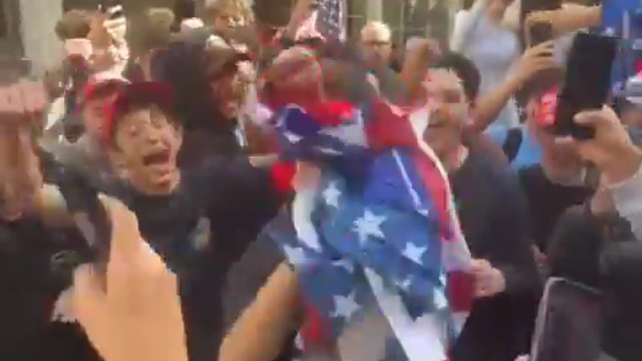 Beverly Hills High School erupts in celebration after Trump wins