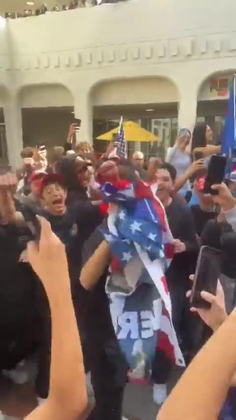 Beverly Hills High School erupts in celebration after Trump wins