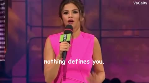 SELENA GOMEZ BELIEVE IN YOURSELF