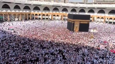 Masha Allah beautiful scene of makkah 😍❤️