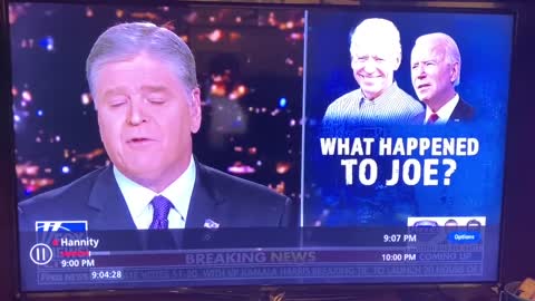 Sean Hannity: What happened to Biden?