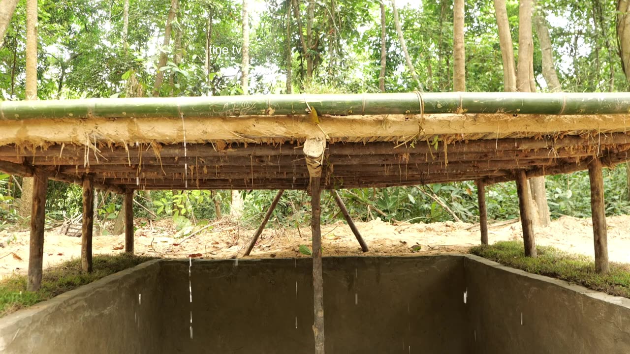 How To Build The Most 4Day Roof Temple Underground Swimming Pool