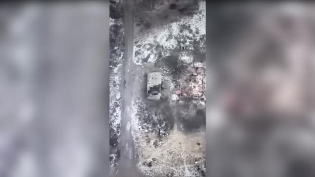 Ukrainian Artillery Blows Up Over 20 Russian Soldiers Hiding In Building In Soledar