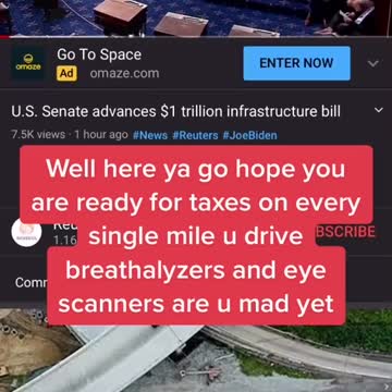 Traitors To America Pass Draconian Infrastructure Bill