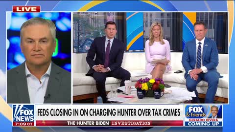Potential gun, tax charges are ‘small potatoes’ for Hunter Biden: Rep. James Comer