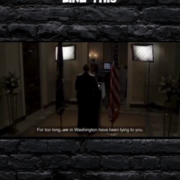 I Wish A Real Politician Would Come Out With a Speech Like This