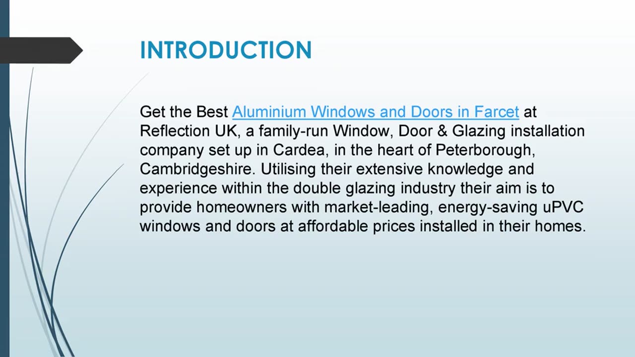 Get the Best Aluminium Windows and Doors in Farcet