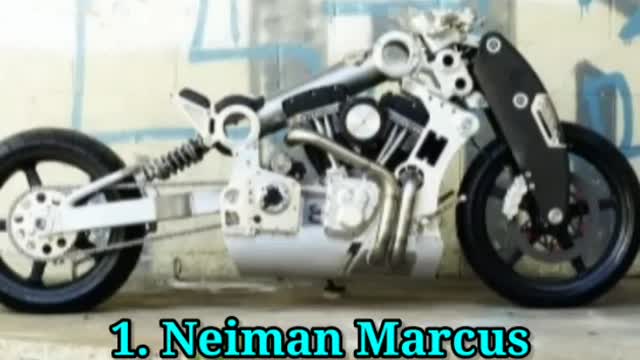 Top 10 Most Expensive Motor Bikes in the World