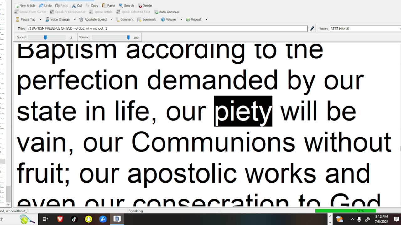 71 BAPTISM