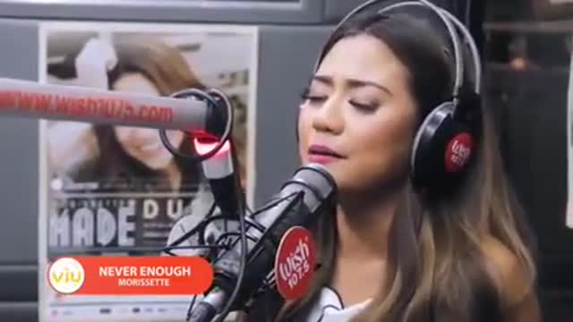 WHISTLE QUEEN of the Philippines// Never Enough Morissette Amon