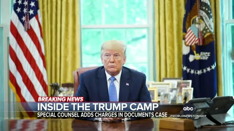 DOJ files new charges against Trump in classified docs probe