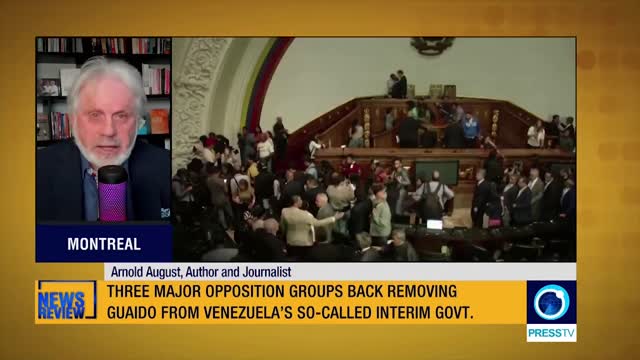 Press TV Iran/Arnold August: Venezuela/Guaidó dumped: Repercussions.