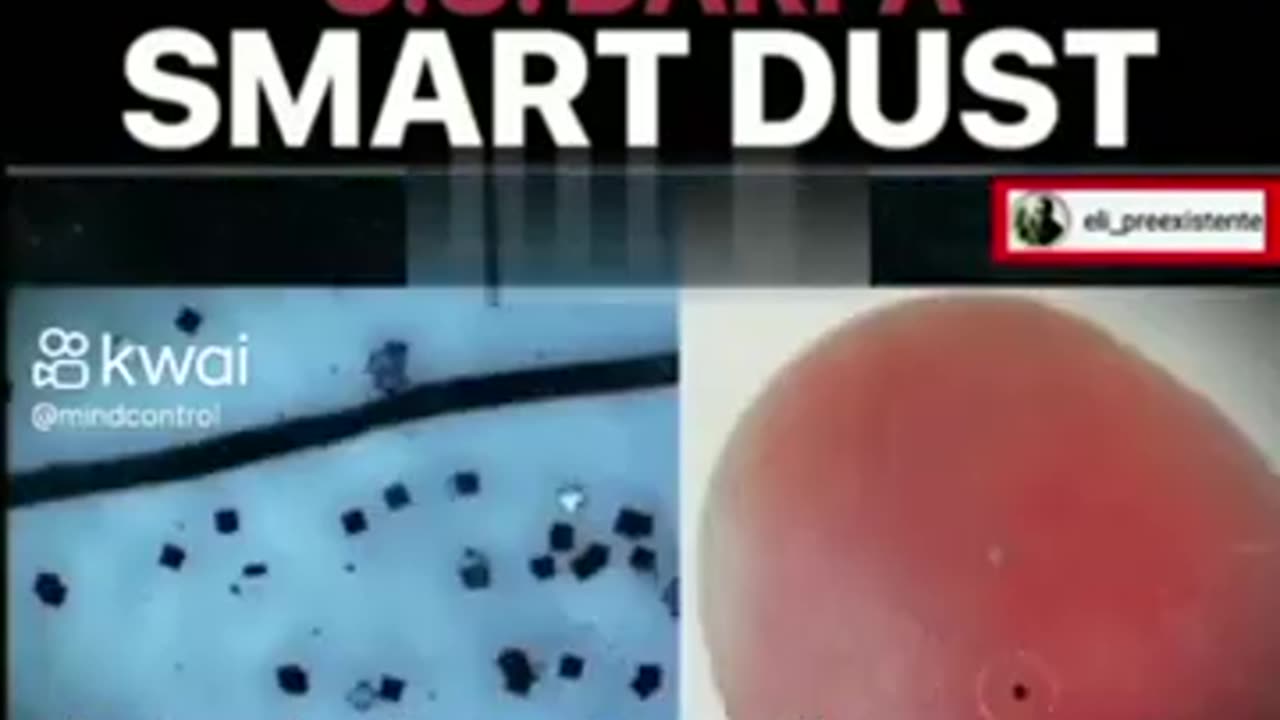 U.S. Darpa Smart Dust Is Already Here For More Then 10 Years (Wake up)