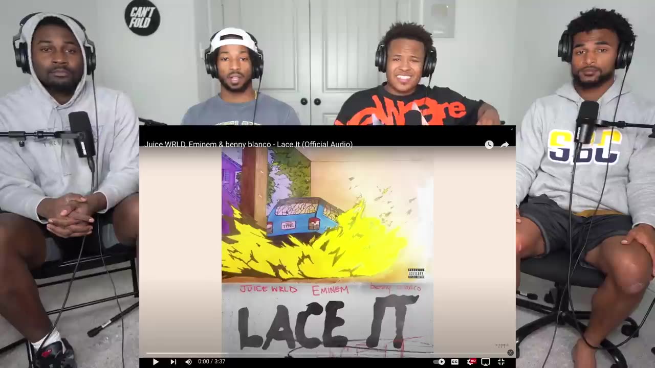 Juice WRLD, Eminem - Lace It (REACTION!)