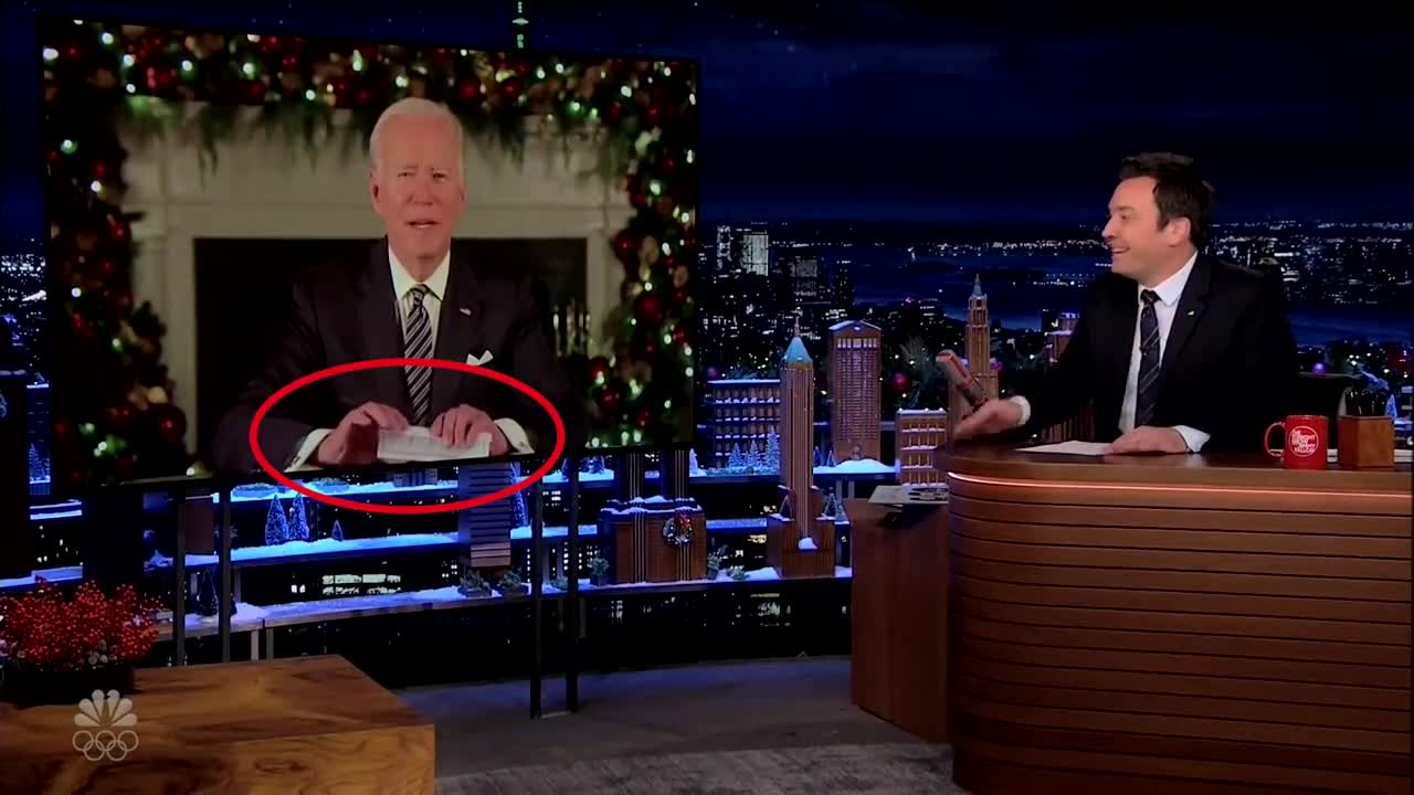 Biden's Secret Crutch Exposed on Fallon