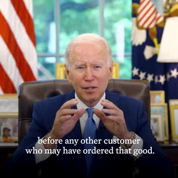 0355. President Biden Announces Additional Actions to Increase Infant Formula Supply