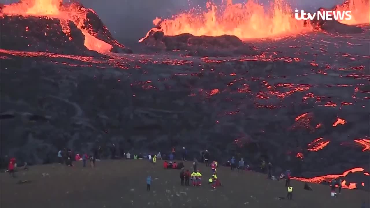 People continue to visit erupted Iceland volcano despite warnings