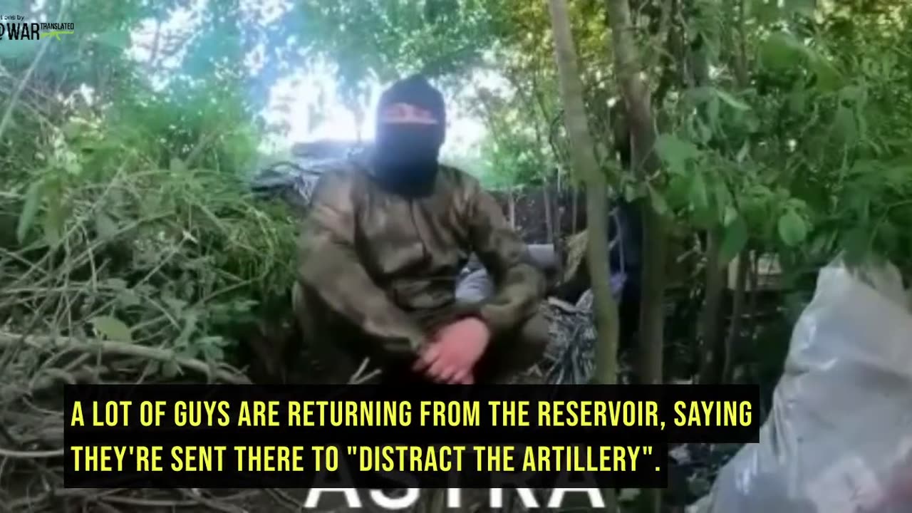 Russian soldier from the 1486th Regiment complains about his commanders