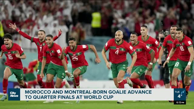 Montreal soccer fans celebrate team’s win over Spain