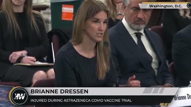 Brianne Dressen was injured during the AstraZeneca Covid-19 vaccine trial