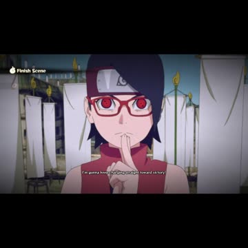 NINJA STORM 4 SARADA UCHIHA CHUNIN EXAM SUDDEN SHOWER CRUSHER VS MOMOSHIKI OTSUTSUKI