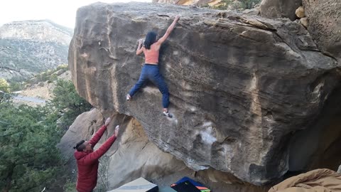 Joe's Valley Bouldering - Black Sea