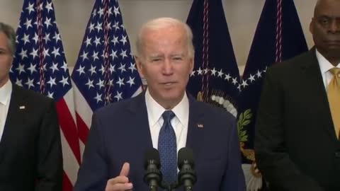 Joe Biden's Brain Is Completely Gone: 'Ukraine’s Brutal Aggression Is Happening Because of Russia'