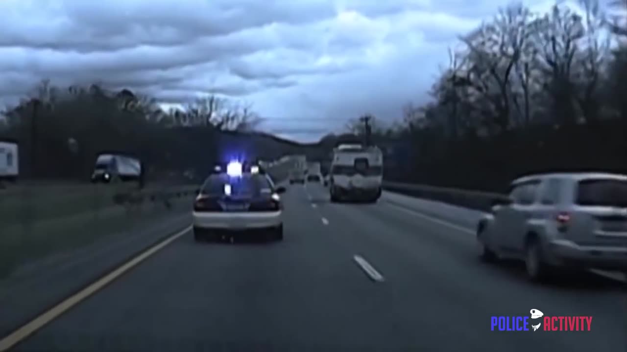 Dashcam Video Of Wild Police Chase In Tennessee