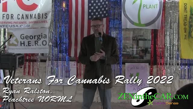 Veterans for Cannabis Rally 2022: Ryan Ralston of Peachtree NORML, Unity is Key