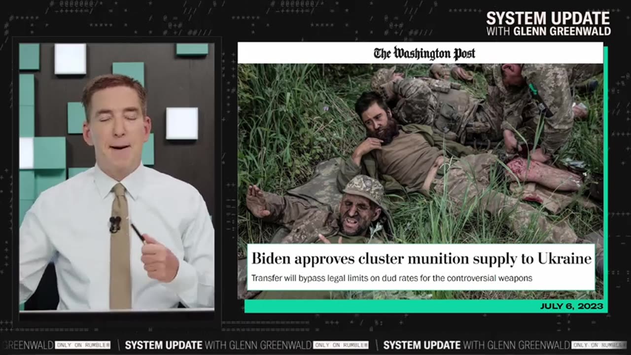 Biden Sends Deadly Cluster Bombs to Ukraine—A Reckless New Escalation | SYSTEM UPDATE