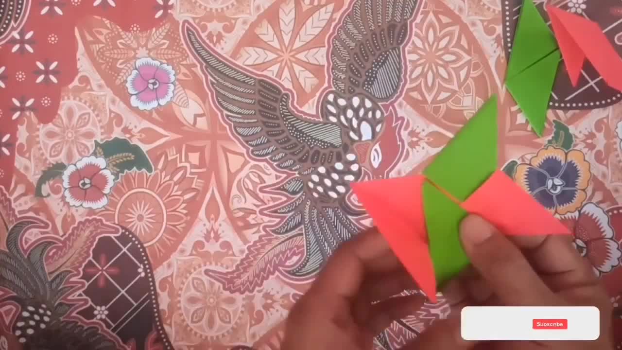 origami shuriken ninja - how to make a origami paper craft shuriken ninja