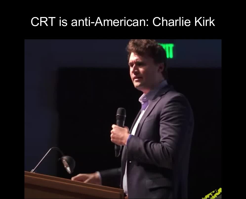 CRT is anti-American: Charlie Kirk